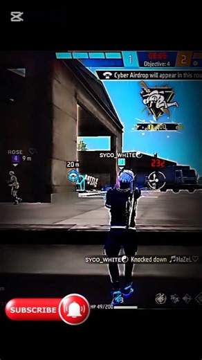 I create a first Free Fire video