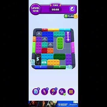 Color Block Jam - Level 1018 solution #games #gaming #puzzle #gameplay