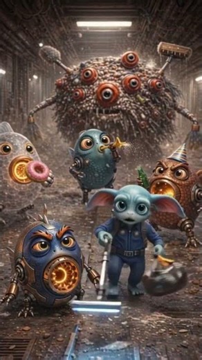 CLEAN SYSTEM // LOG #06: TrashBot Awakens! 🤖🧼 System ON! 🧹✨