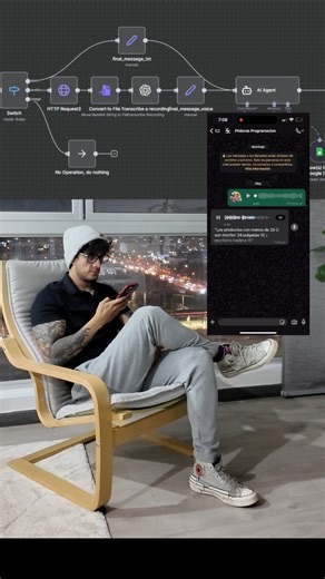 Te enseño a crear tu asistente de inventarios con n8n.#n8n #elevenlabs #automatizacion #inventario | Pildoras de programación