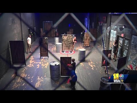 'On Target Battlezone' Nerf gun arena opens in Baltimore