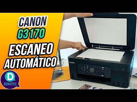 Escanear desde la impresora y guardar en Pc AUTOMÁTICAMENTE | G3170