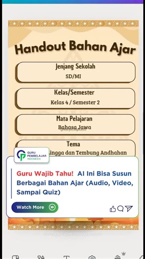 Teachers Must Know! This AI Can Create Various Teaching Materials (Audio, Video, and Quizzes)