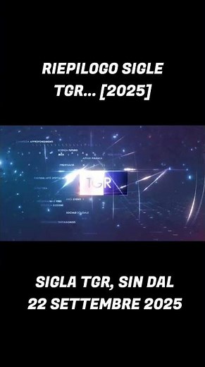 Riepilogo Sigle TGR [2025] #sigla #tgr #news #rai3 #rai #tdd #perte #telegiornale #foryou