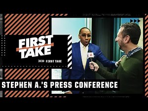 Stephen A.'s Cowboys press conference 🤠 The beginning of the end! | First Take