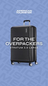 For long holiday hauls, big plans, and zero compromises, the Stratum 3.0 is checked and ready for takeoff. | American Tourister