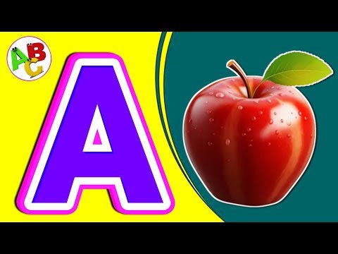 🍏 A is for Apple Song | ABC Learning for Toddlers & Preschool Kids | ABCD Alphabet By- ABC SONG'S