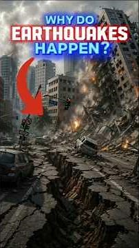 Why Do Earthquakes Happen?#facts #science #earth #earthquake #youtubeshorts