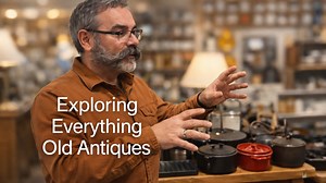 Exploring a vintage antique shop full of timeless finds and hidden history