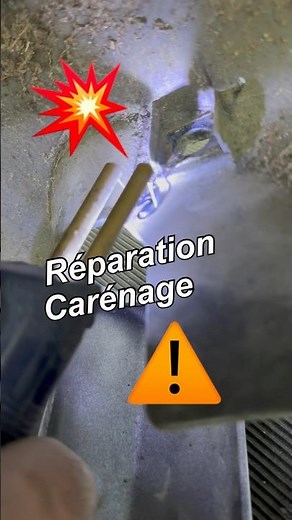 How to repair a broken motorcycle fairing? Car bumpers, plastic, electric scooter #tutorial