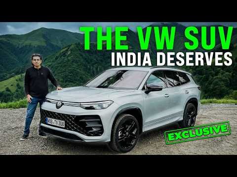 Volkswagen Tayron First Drive: Tiguan Allspace Evolved or Kodiaq Rival? | Acko Drive Exclusive