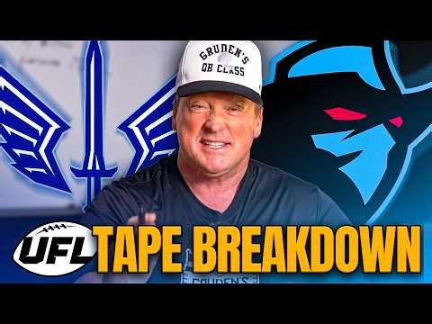 Battlehawks vs Renegades | UFL TAPE BREAKDOWN WEEK 2