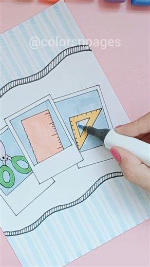 ✨Creative Front Page Idea : Maths✂️📏📐 #colorsnpages #shorts #diy #art #drawing #calligraphy