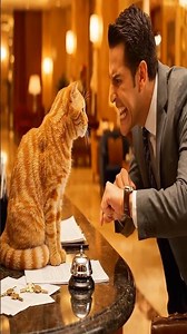 🐱🏨 ¡CUANDO EL RECEPCIONISTA PIERDE LA PACIENCIA! 😂 El cliente más apurado... #Shorts #Viral #Humor
