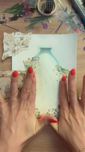 Love You | Vintage Botanical 🌼🌿 Scrapbook Process #scrapbooking #loveyou