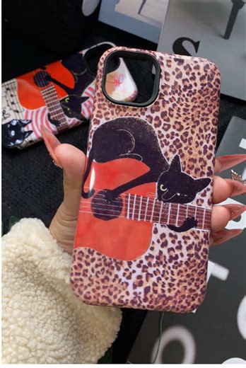 Adorable Black Cat Phone Case Designs Inspiration