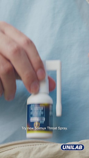 24M views · 7.1K reactions | Pag dating sa itchy & sore throat, kulang ang cool lang. Dapat new Benzydamine Hydrochloride + Chlorhexidine Digluconate (Solmux Throat Spray)! Use 2-4 sprays on affected area every 1.5-3 hours as needed to help stop pain, virus, and bacteria. Spray away itchy & sore throat – anytime, anywhere! If symptoms persist, consult your doctor. ASC Ref No.: U0195P093025S | Solmux Advance | Facebook