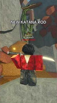 New Katana Rod | How to get the katana rod #fisch #roblox