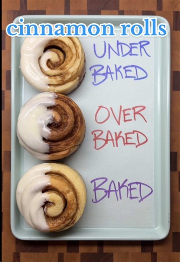 How to Tell When Cinnamon Rolls are Done Baking