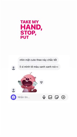 nhìn mặt cute the này >