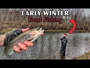 Early Winter Trout Fishing The Smith River for stocked and wild fish!
