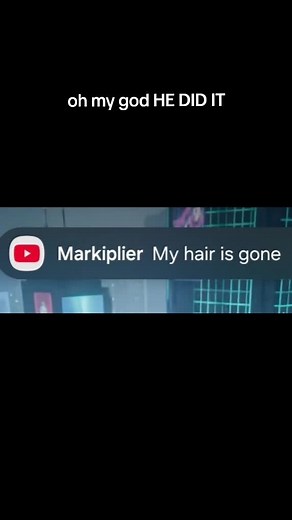 Markiplier's Shocking Hair Transformation