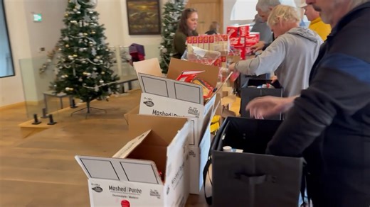 ✨ 𝐓𝐨𝐝𝐚𝐲’𝐬 𝐭𝐡𝐞 𝐃𝐚𝐲 — 𝐎𝐮𝐫 𝐃𝐫𝐨𝐩-𝐎𝐟𝐟 𝐄𝐯𝐞𝐧𝐭 𝐈𝐬 𝐇𝐞𝐫𝐞! ✨ How perfect that this beautiful, heart-warming moment falls on Giving Tuesday. A day dedicated to generosity… and today, our community is showing what generosity truly looks like. 💛 Yesterday, an incredible group of volunteers came together to help set up the venue and assemble 95 Blessing Baskets. Watching everyone work side by side was a reminder of the impact we can create, together. As you join us today, a fe