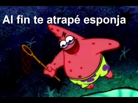 Al fin te atrapé esponja-meme