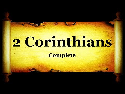 Holy Bible: Book 47 - 2 Corinthians - KJV Read Along HD 4K Audio Bible with Text