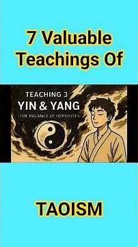 7 Teachings of Taoism.