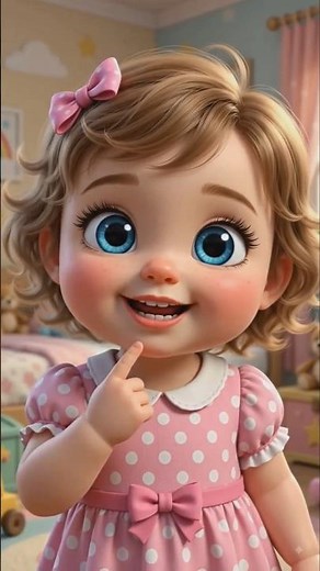Chubby Cheeks | Cute Nursery Rhyme for Kids | Baby Song #shorts #chubbycheeks #viral #kidslearning