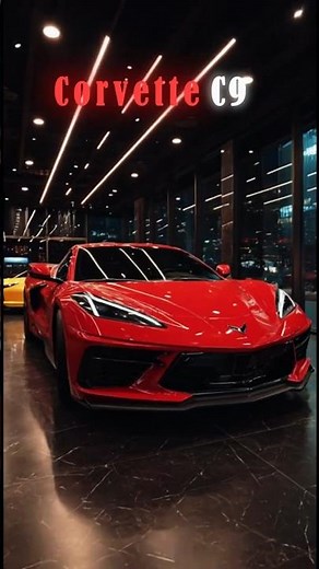 2027 Corvette C9 4K Ultra Realistic Cinematic Video Next Gen Luxury Showroom Smooth 60FPS
