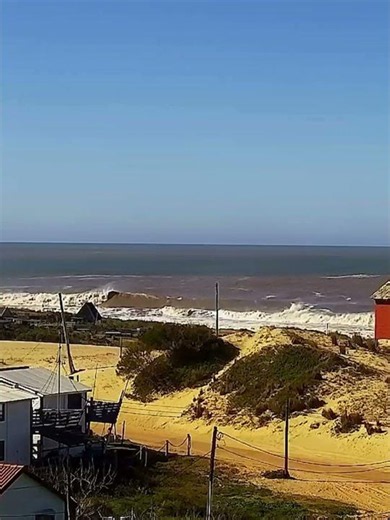 Condiciones pesadas en La Viuda, Punta del Diablo - Surf en Uruguay