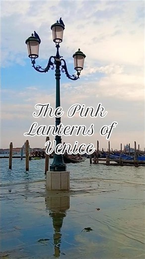 Why Venice Has Secret PINK Lanterns! 🩷🏛️ #venice #venezia #italy #travel