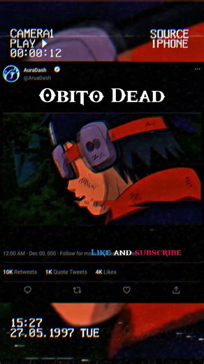 obito dead | Naruto Shippuden