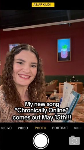 POV: You’re Chronically Online My new song “Chronically Online” comes out May 15th!!!