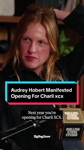 Audrey Hobert Manifested Opening for Charli XCX: The Story