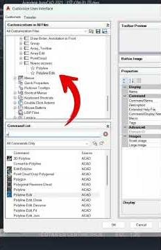 Creacion de barras personalizadas con comando CUI en AutoCAD