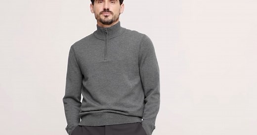Fight the cold with this Banana Republic Merino sweater — as low as $35