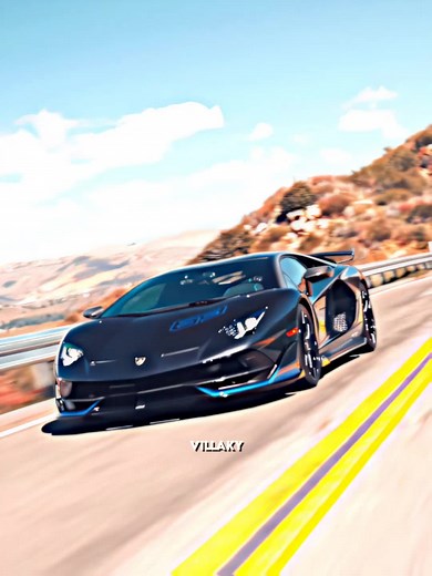 Revving the Engine: Car Edits with Lamborghini SVJ Sound
