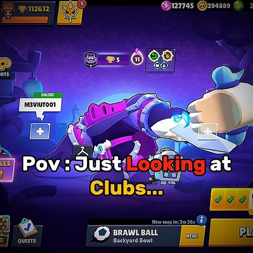 Secret Club in Brawl Stars...☠️🔥 #brawlstars #shorts #supercell