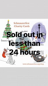 We are blown away by your amazing support 🧡Thank You 🧡 We are on the case to order some more. | Schnauzerfest
