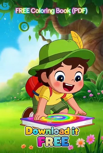 Free Printable Coloring Book for Kids