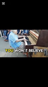 A mysterious pianist sits at a public piano and mesmerizes the audience. | I Love Animals