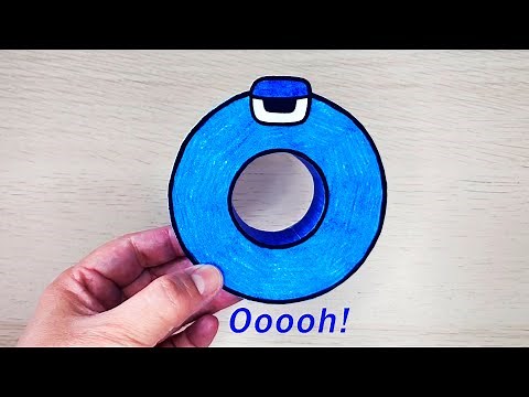 Cool Craft | Paper Alphabet Lore O