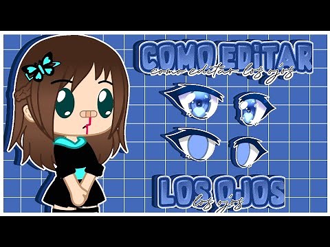 Cómo editar los ojos || Zøęy gąčhą 10 || gacha club/life || ibispaint x ||