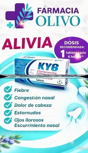 Farmacia Olivo KY6 (Clorfenamina Compuesta)