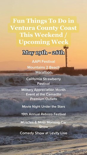 Fun things to do in Ventura County this weekend and upcoming week! So many events, its gojng to be an amazing summer 🤩🍓🌊. Which one are uou most interested in? 👀 #thingstodoinventuracounty #thingstodothisweekend #superbloom2023 #venturacountycoast #california #thingstodoincalifornia #eventsthisweekend