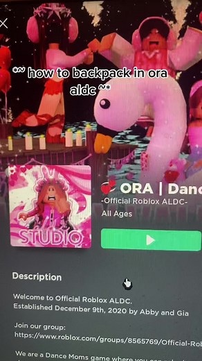 coach gia here! backpacking tutorial in ora aldc, hope this helps