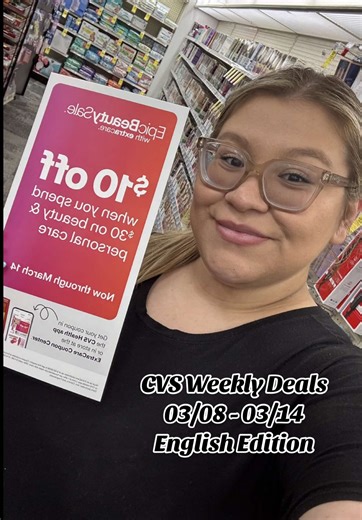 CVS Weekly Deals! I hope you are able to find all the items and get the 4 transactions for FREE!! #cvscouponing #cvsdeals #cvsdealsfortheweek #cvsdealsoftheweek #esmeraldacoupons